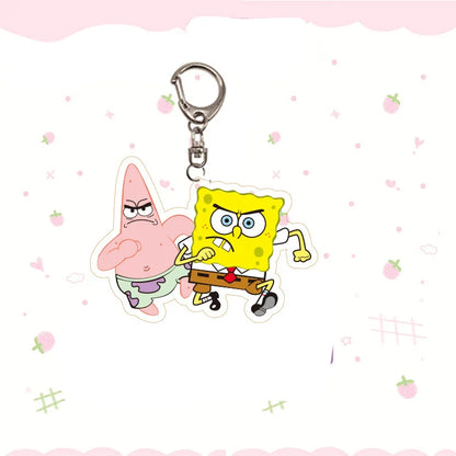 Llavero Bob Esponja - Bob y Patricio