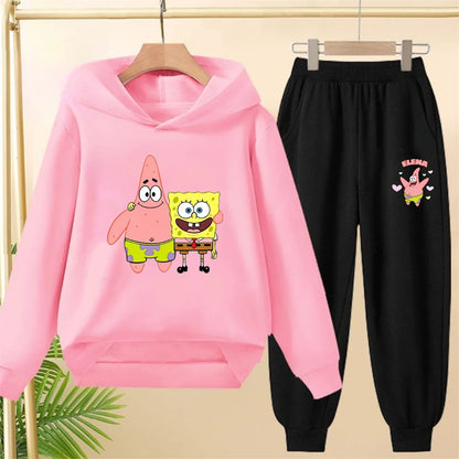 Conjunto amarillo de Bob Esponja - Clásico (Logotipo en el pecho)