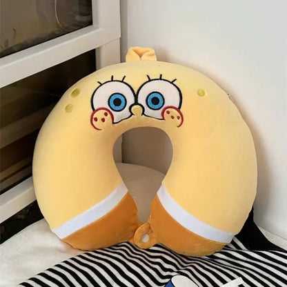 Patrick The Star Travel Pillow - Soft Headrest
