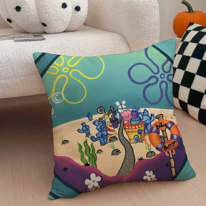 SpongeBob SquarePants Cushion Cover - Mix Design