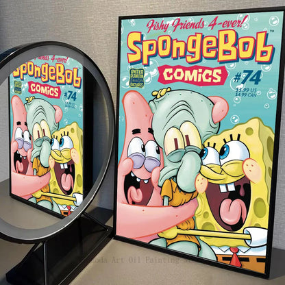 Póster de Bob Esponja - Película de Fondo de Bikini