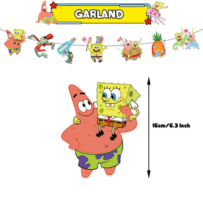 SpongeBob Birthday Banner - Festive