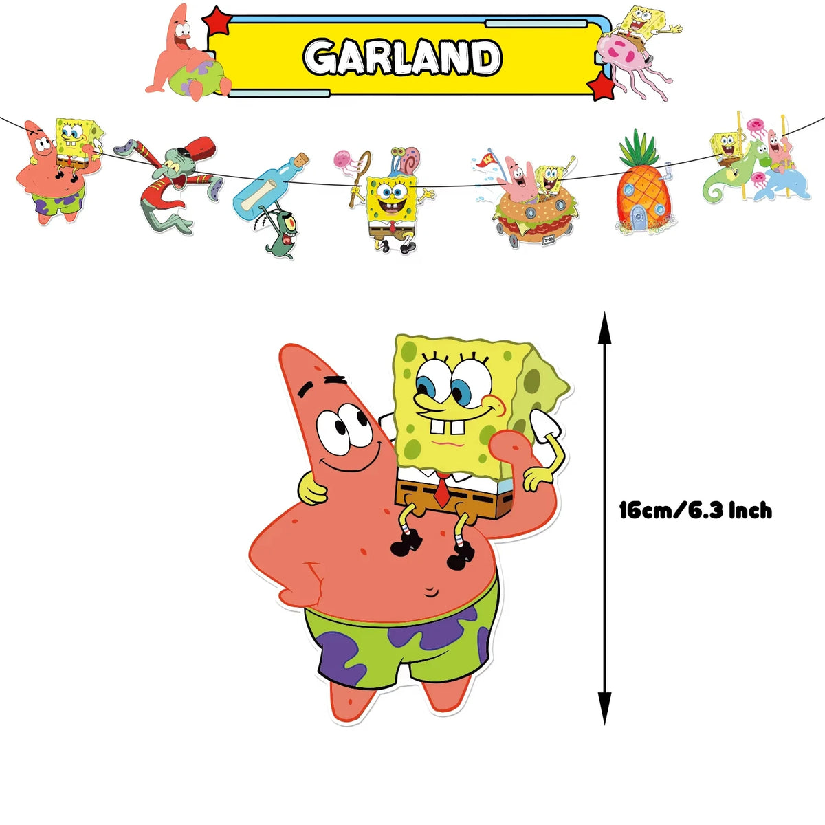 SpongeBob Balloons - Multi-Color Set