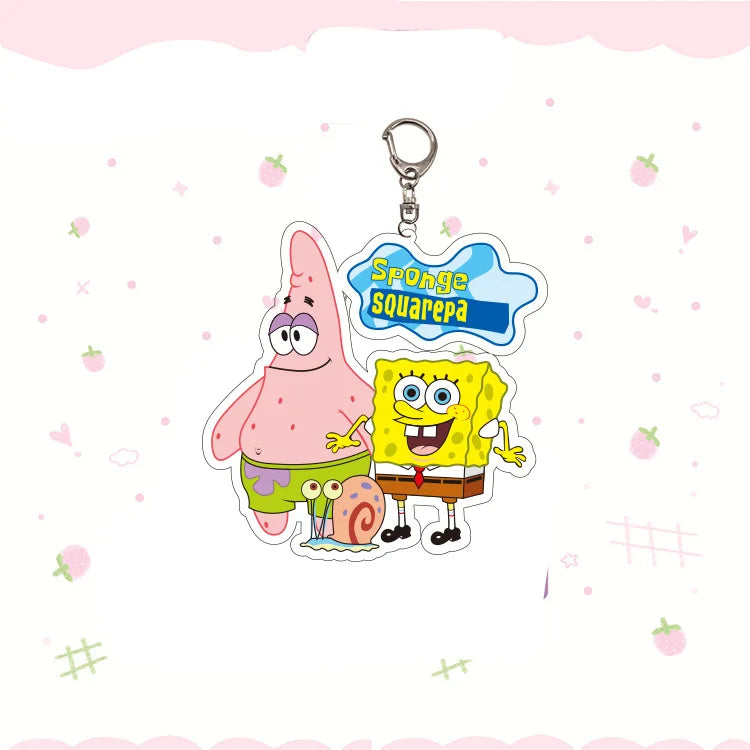 Llavero Bob Esponja - Bob y Patricio
