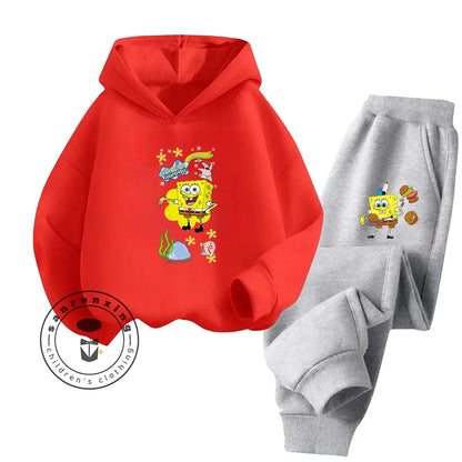 SpongeBob Tracksuit Set - All Black Look