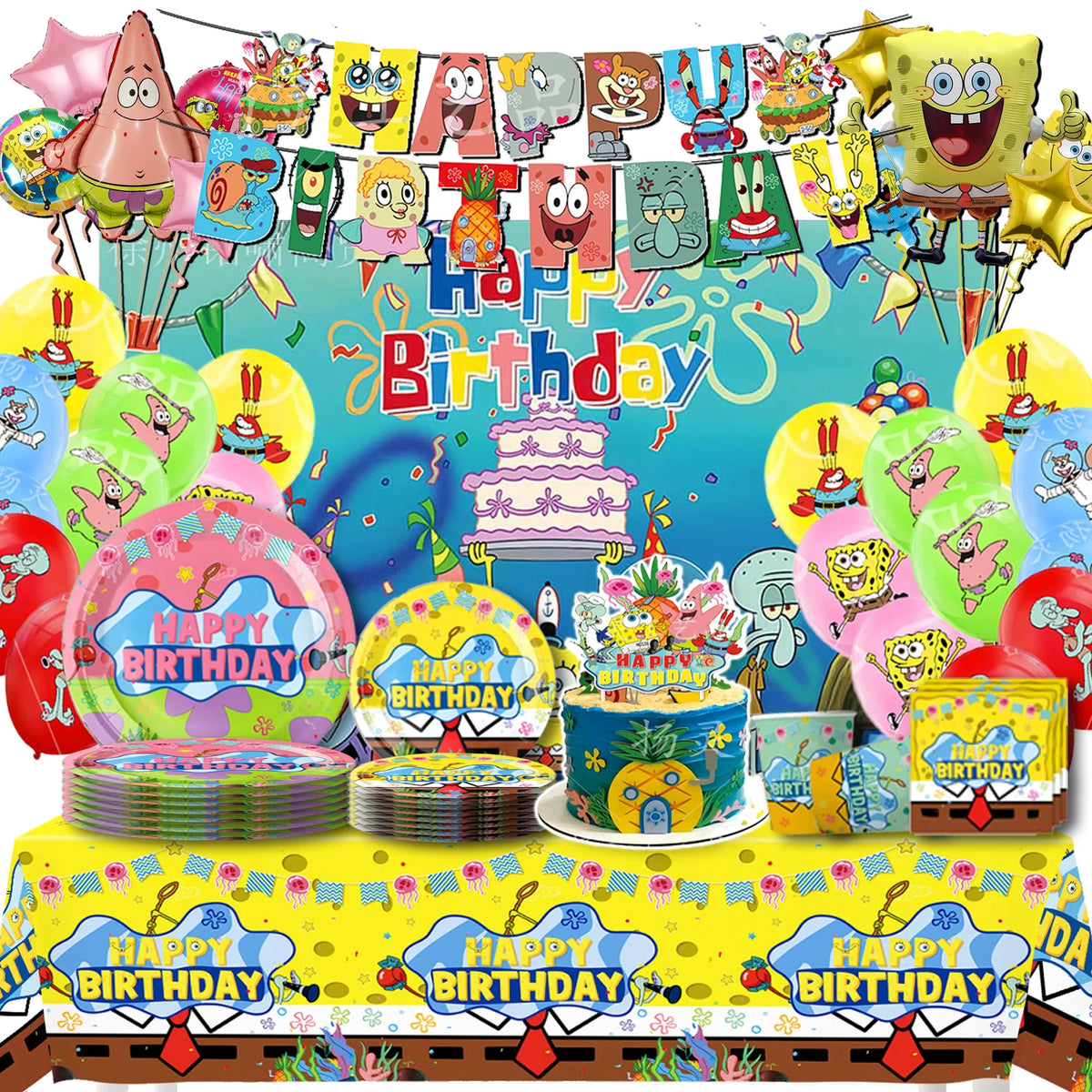 SpongeBob Party Kit - Blue Ocean