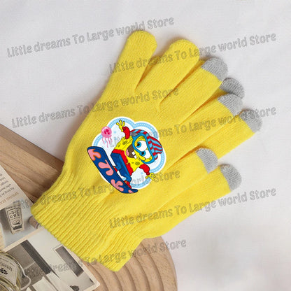 Guantes táctiles Bob Esponja - Bob y Patricio
