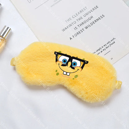 Antifaz para dormir de Bob Esponja - Cara dormida