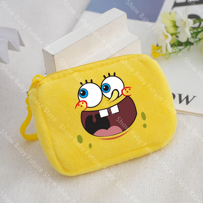 SpongeBob Plush Pouch - Super Soft Face