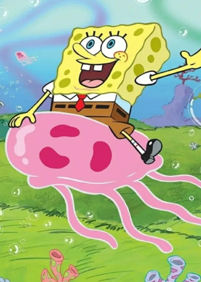 Diamond Painting Bob Esponja - Cumpleaños