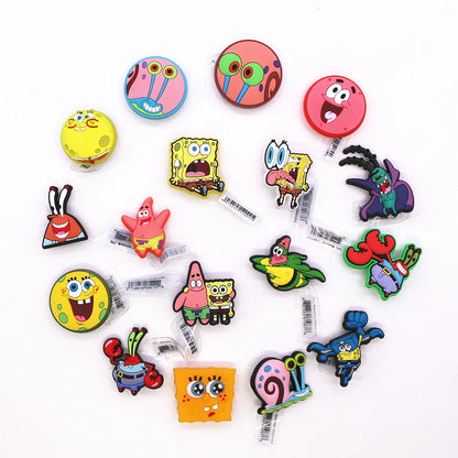 Pins para bolsa de Bob Esponja - Mix de personajes