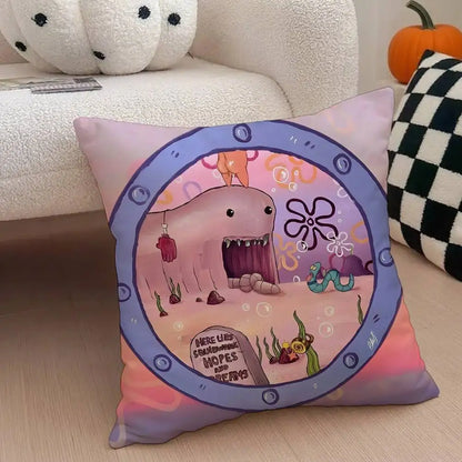 SpongeBob SquarePants Cushion Cover - Mix Design