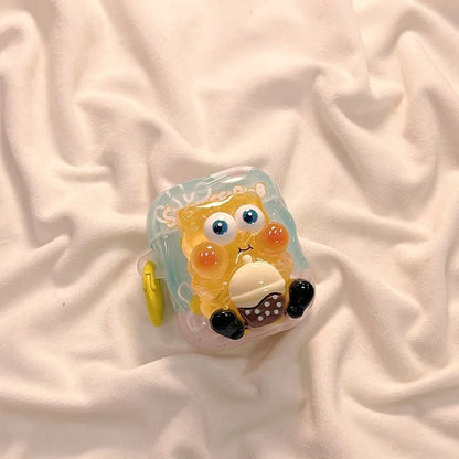 Funda para AirPods de Bob Esponja - Personaje 3D