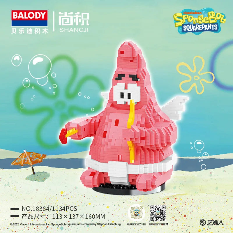 Figurine à construire LEGO Patrick l'Étoile