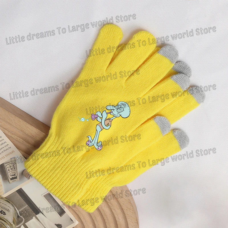 Guantes táctiles Bob Esponja - Bob y Patricio