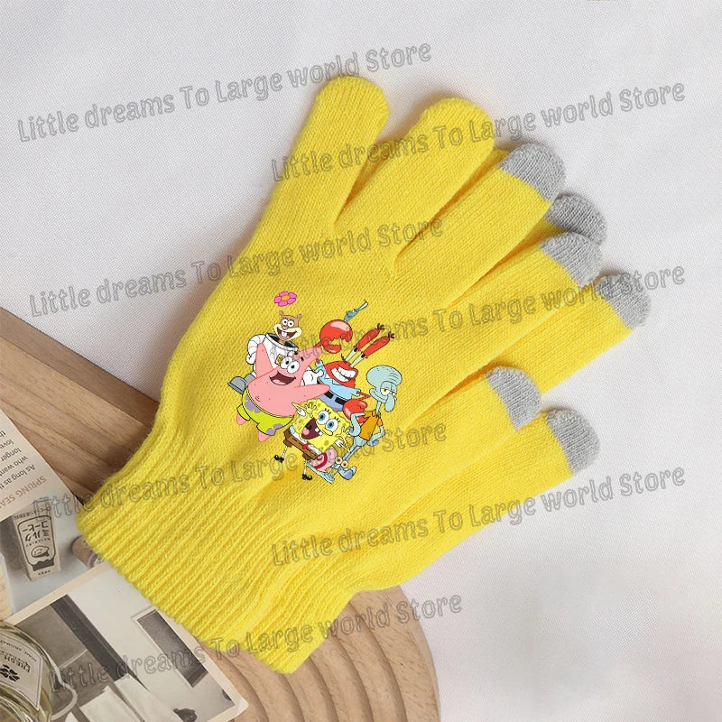 Guantes táctiles Bob Esponja - Bob y Patricio