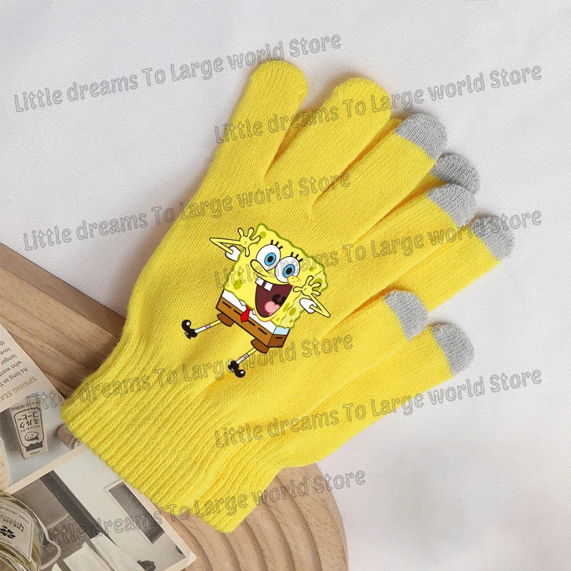 Guantes táctiles Bob Esponja - Bob y Patricio