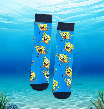 Chaussettes Bob l'Éponge - Duo Navy Blue