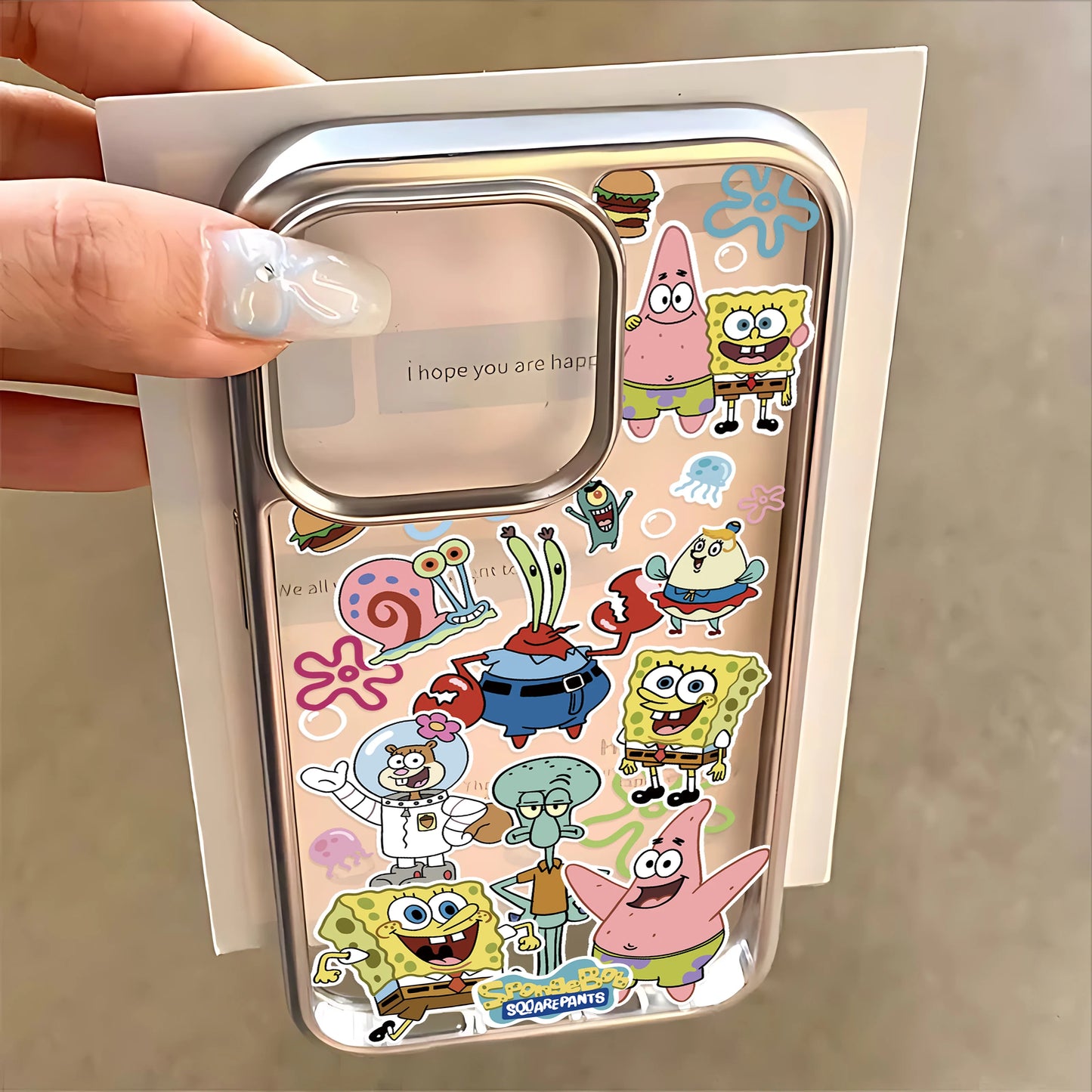SpongeBob Case - Bikini Bottom Collage Model