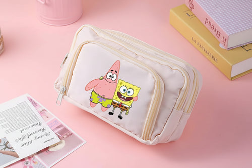 Trousse double Bob l'Éponge : duo Patrick et Bob