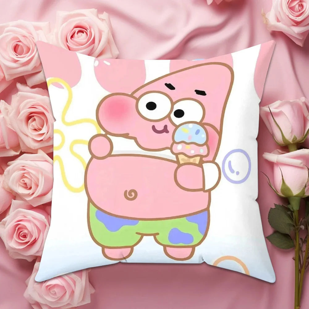 SpongeBob Cushion Cover - Lucky Day