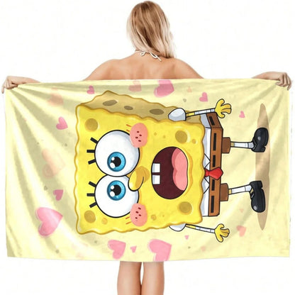 SpongeBob SquarePants Bath Towel - Giant Face