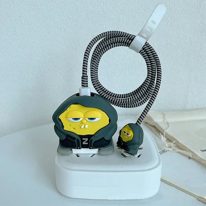 Protector de cable de Bob Esponja - Figuras USB