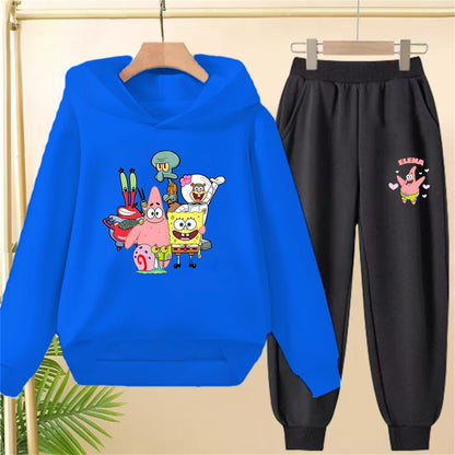 Conjunto amarillo de Bob Esponja - Clásico (Logotipo en el pecho)