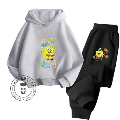 SpongeBob Tracksuit Set - All Black Look