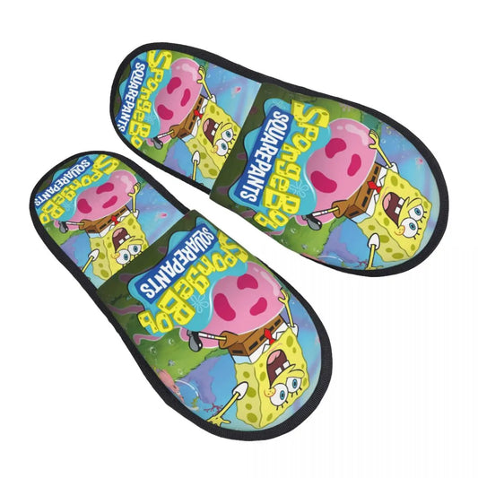 Chaussons Bob l'Éponge : réunion à Bikini Bottom