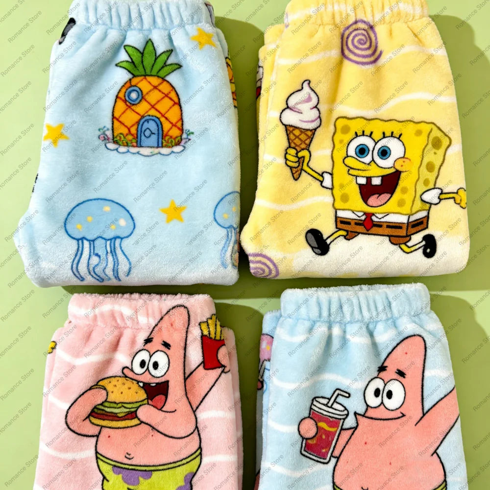 SpongeBob Pyjama Bottoms - Blue Pineapple Pattern