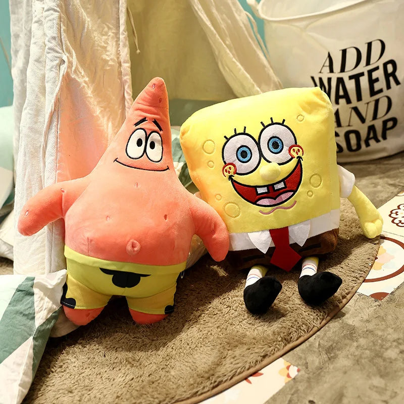SpongeBob Plush Toys - Bob and Patrick 35cm Pack