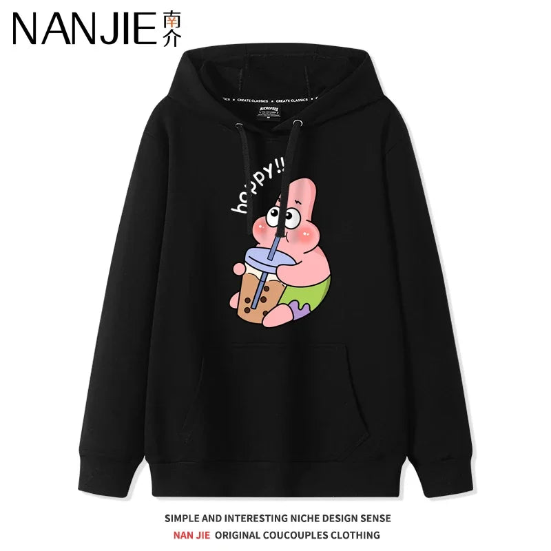 Sudadera negra de Patricio Estrella - Momento goloso