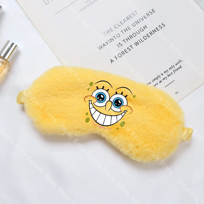 Antifaz para dormir de Bob Esponja - Cara dormida