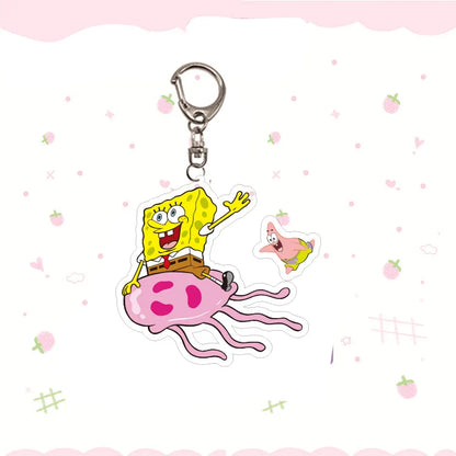 Llavero Bob Esponja - Bob y Patricio