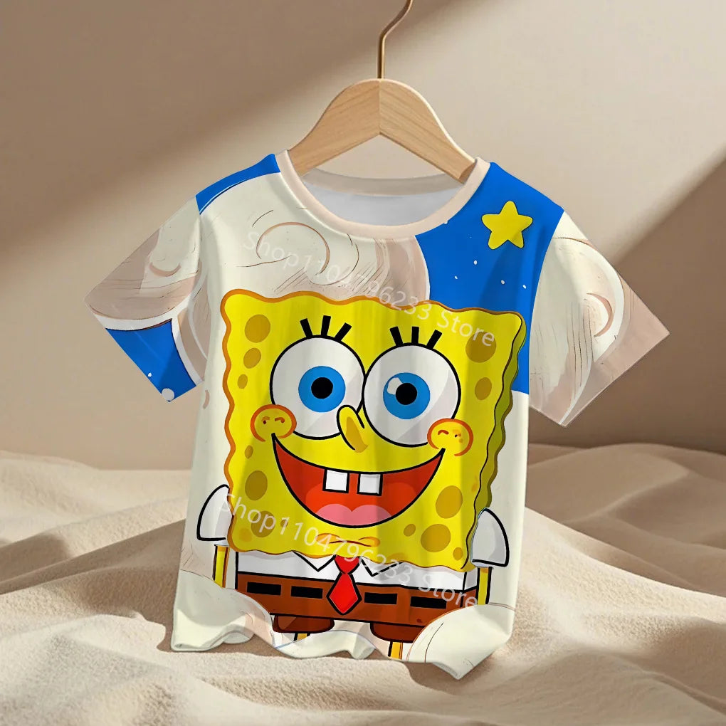 T-shirt Bob l'Éponge - Bulles 3D