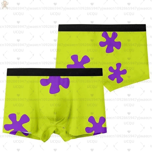 SpongeBob Boxer Shorts - Hawaiian Flowers