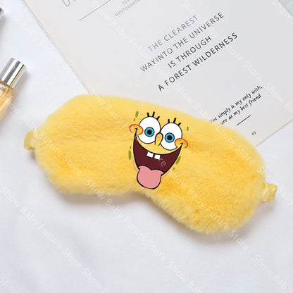 Antifaz para dormir de Bob Esponja - Cara dormida