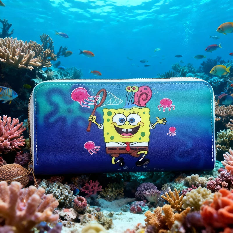 Cartera de Bob Esponja - Diseño Medusas Nocturnas