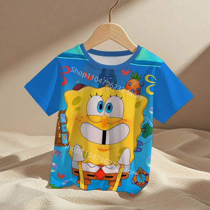 T-shirt Bob l'Éponge - Bulles 3D